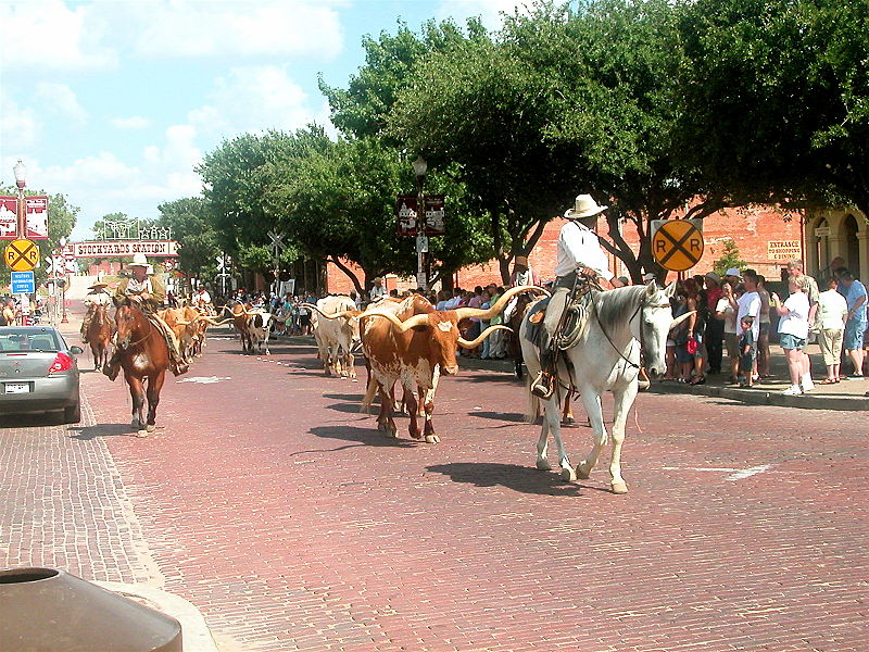 File:FortWorthTX Stockyards Cowboys.jpg